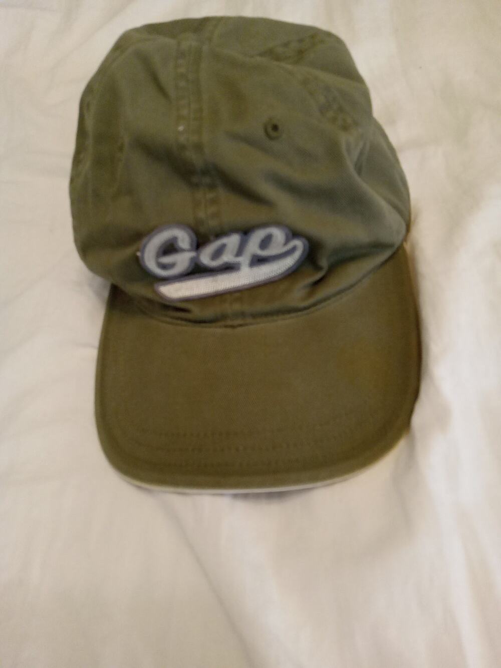 Gap Olive Baseball Hat Size M/L Athleisure, Fun, Activewear